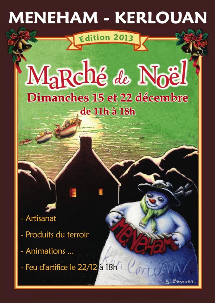Flyer  - Marché de Noël 2013 - Avel Deiz
